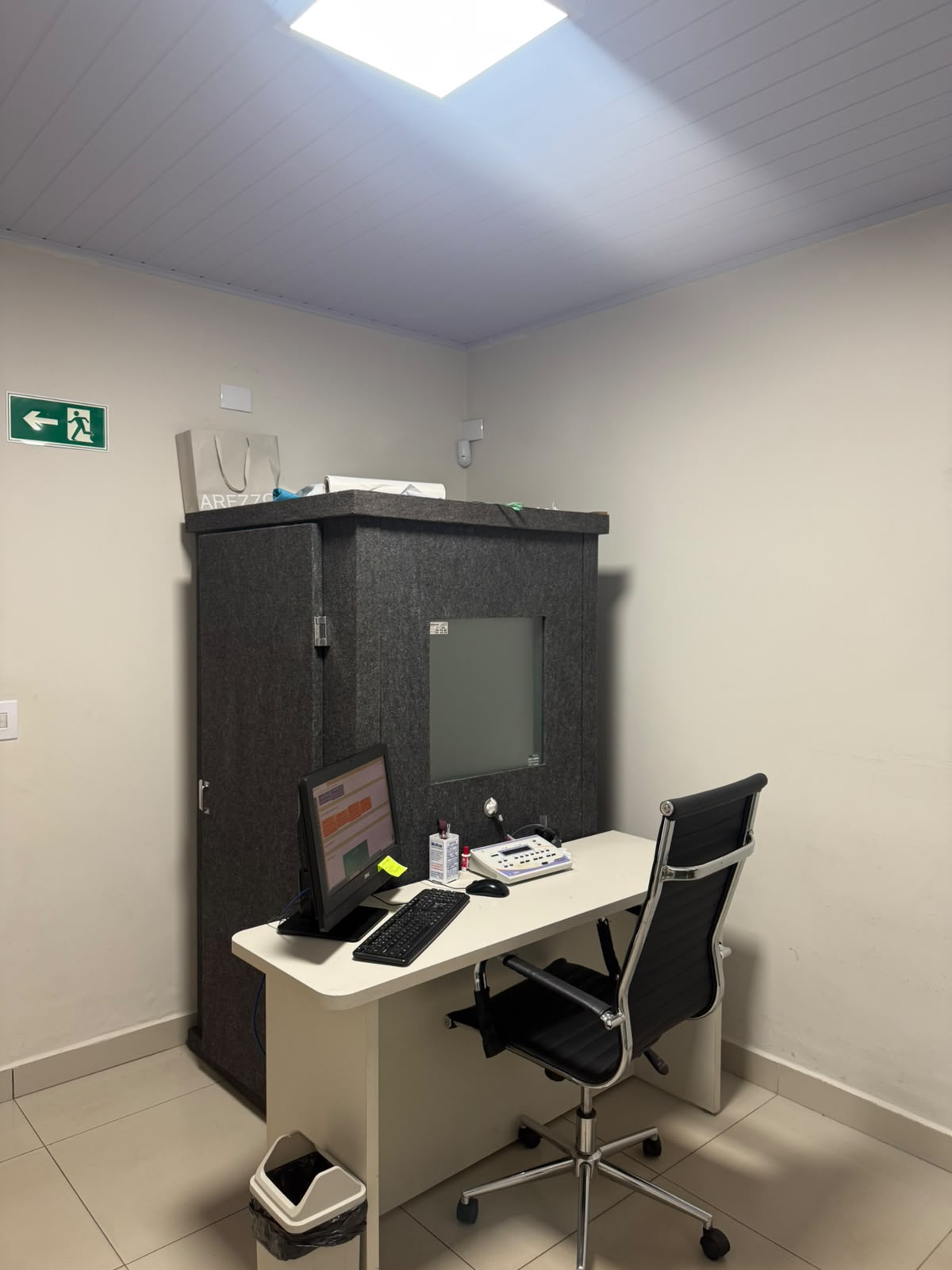 Sala de Audiometria Ocupacional